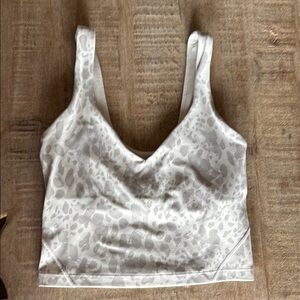 Lululemon align grey and white tank